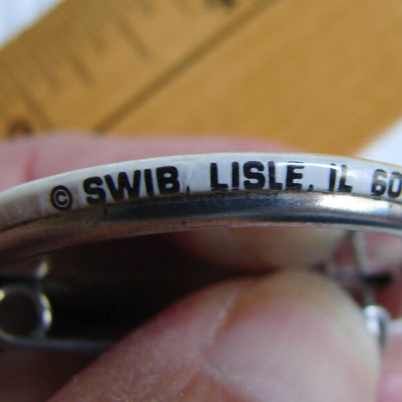 Vtg Pinback Button: 'Next Stop - Twilight Zone!!' TV/Movie - Picture 2 of 3